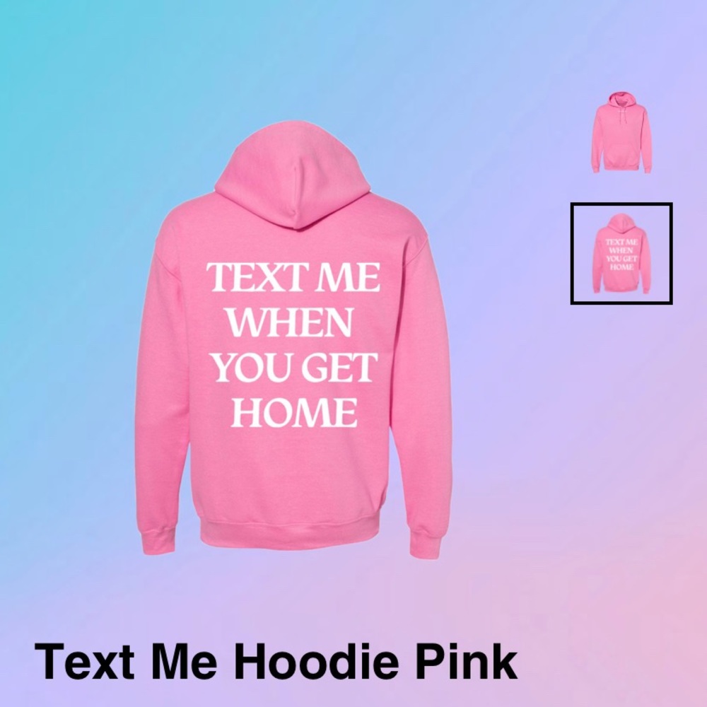 Lonely ghost text me when you get home hoodie
